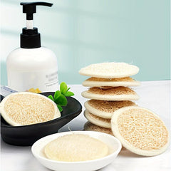 Natural Loofah Cleansing Facial Puff - Makeup Removal & Deep Cleansing