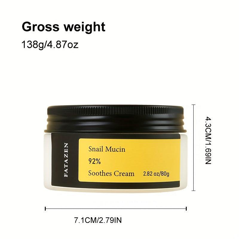 Hydrating Face Cream for Anti-Aging with Snail Mucin