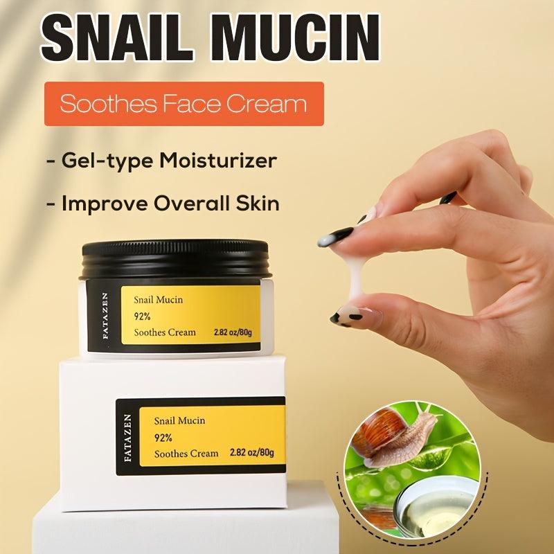 Hydrating Face Cream for Anti-Aging with Snail Mucin