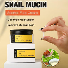 Hydrating Face Cream for Anti-Aging with Snail Mucin