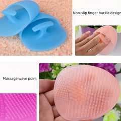 Silicone Face Cleansing Brush Massager Exfoliator Scrubber