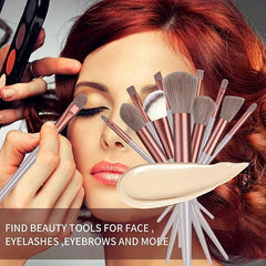 Professional Makeup Brush Set - Essential Beauty Tools for Flawless Look