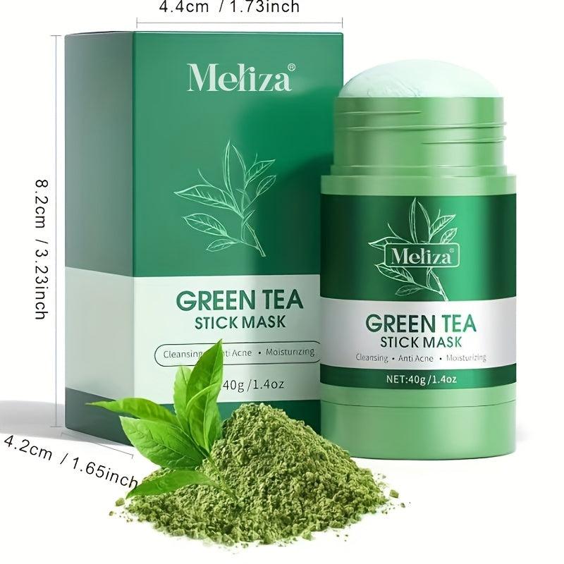 Green Tea Mud Stick Mask for Blackheads and Pore Purifying