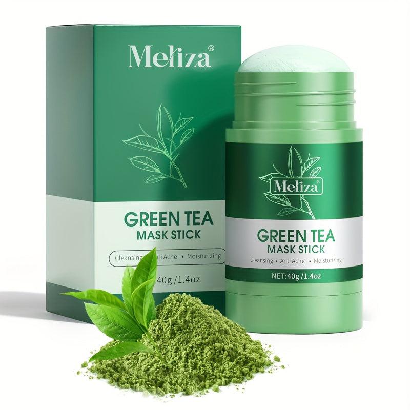 Green Tea Mud Stick Mask for Blackheads and Pore Purifying