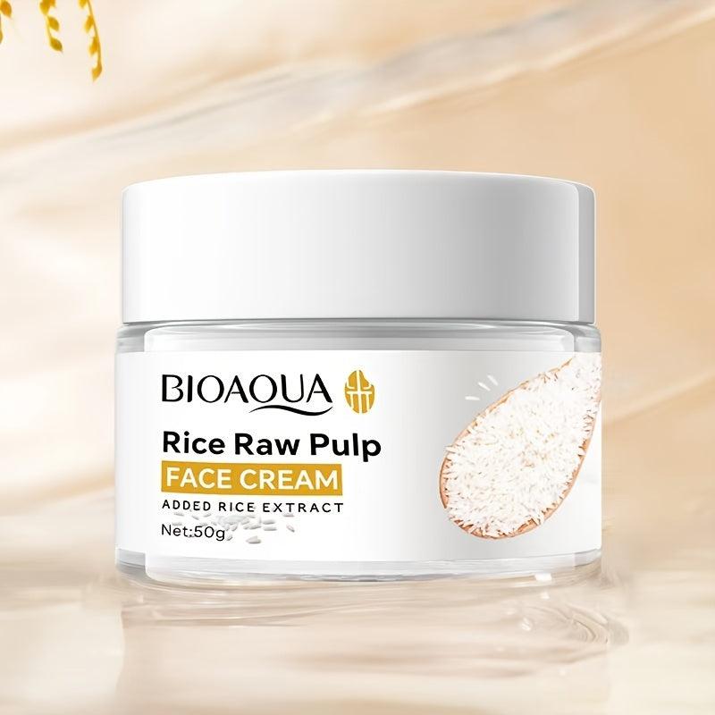 Rice Puree Cream Moisturizing Skin Care Hydrating Repairing