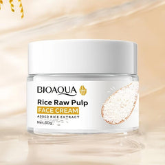 Rice Puree Cream Moisturizing Skin Care Hydrating Repairing