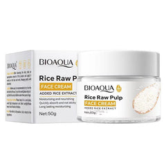 Rice Puree Cream Moisturizing Skin Care Hydrating Repairing