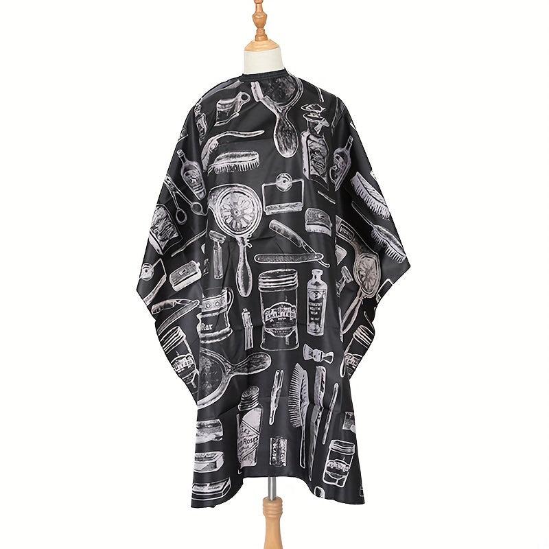 Hair Cutting Cape with Scissors Comb Accessories