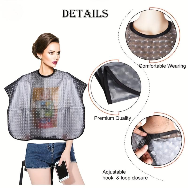 Waterproof Hair Dye Cape Professional Hairdressing Tool