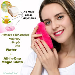 Microfiber Face Towel Makeup Remover Antibacterial Beauty Wash Cloth