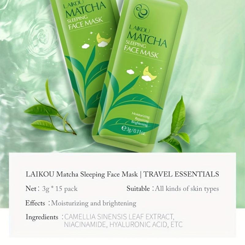 Matcha Moisturizing Sleeping Mask 3g Pack
