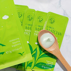 Matcha Moisturizing Sleeping Mask 3g Pack