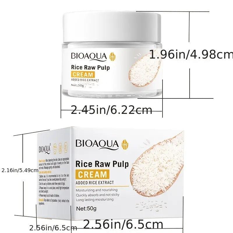 Natural Rice Raw Cream Moisturizer