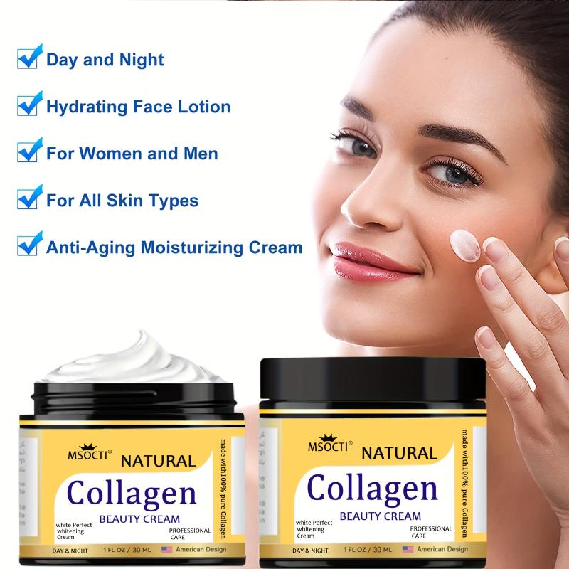 Natural Collagen Face Cream 30ML - Youthful Skin Wrinkle Fade Aging Cream