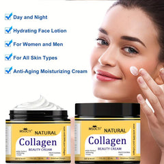 Natural Collagen Face Cream 30ML - Youthful Skin Wrinkle Fade Aging Cream