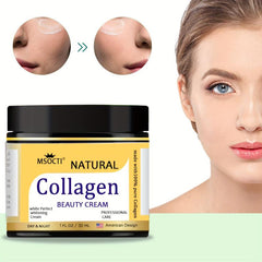 Natural Collagen Face Cream 30ML - Youthful Skin Wrinkle Fade Aging Cream