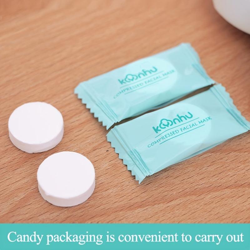 Natural Skin Care Compressed Facial Mask Sheet DIY Disposable Mask Paper