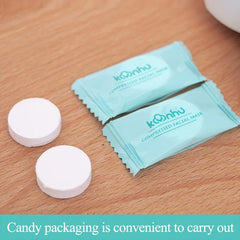 Natural Skin Care Compressed Facial Mask Sheet DIY Disposable Mask Paper