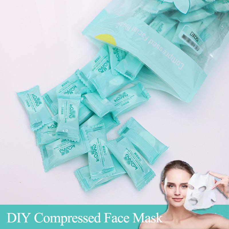Natural Skin Care Compressed Facial Mask Sheet DIY Disposable Mask Paper