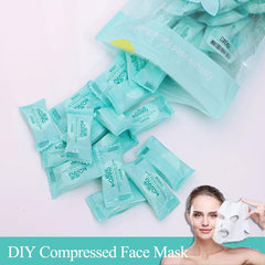 Natural Skin Care Compressed Facial Mask Sheet DIY Disposable Mask Paper