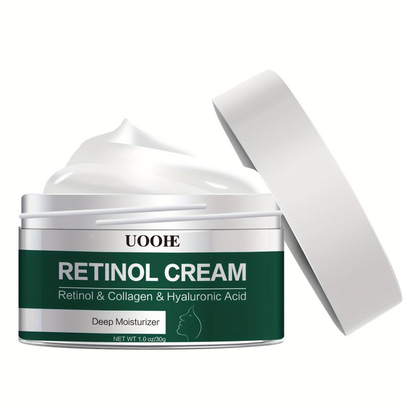 Retinol Hyaluronic Face Cream 30g Anti-Aging Night Cream with Coconut & Jojoba
