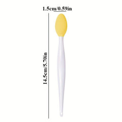 Soft Silicone Facial Brush for Smoother Skin and Fuller Lips