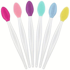 Soft Silicone Facial Brush for Smoother Skin and Fuller Lips