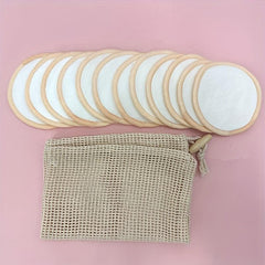 Eco Friendly Organic Bamboo Cotton Makeup Remover Pads