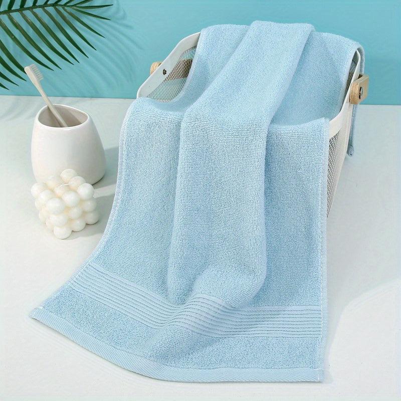 Soft Cotton Hand Towel Pink Green Bathroom