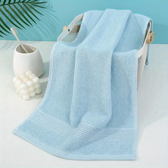 Soft Cotton Hand Towel Pink Green Bathroom