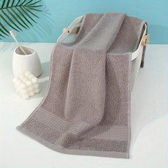 Soft Cotton Hand Towel Pink Green Bathroom