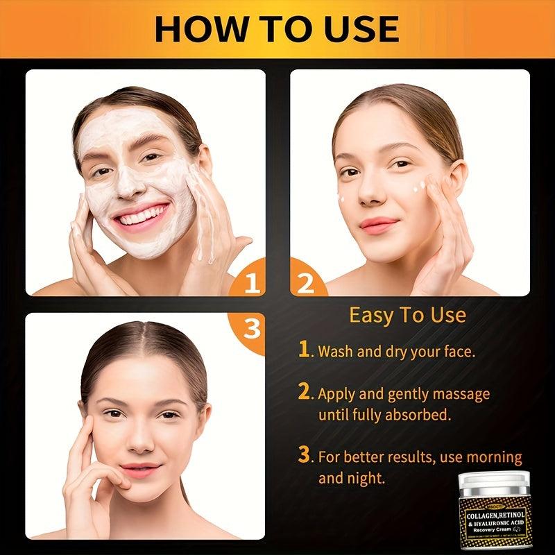 Retinol Cream Collagen Face Moisturizer