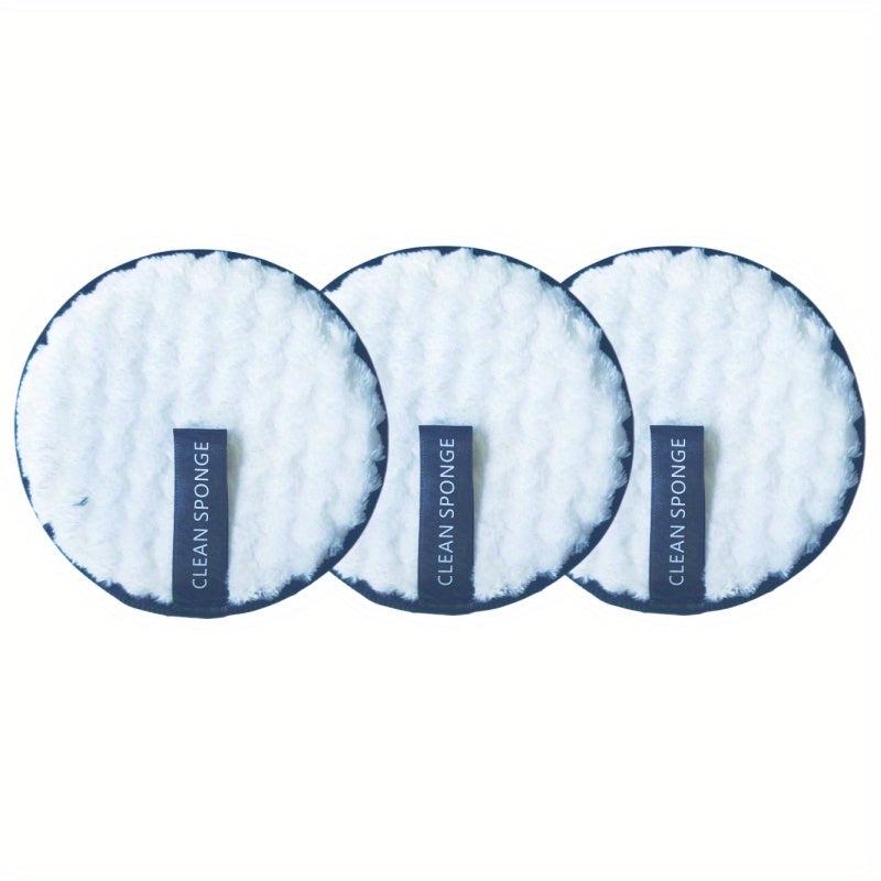 Microfiber Makeup Remover Puff Washable Cotton Pads Face Cleansing Towel