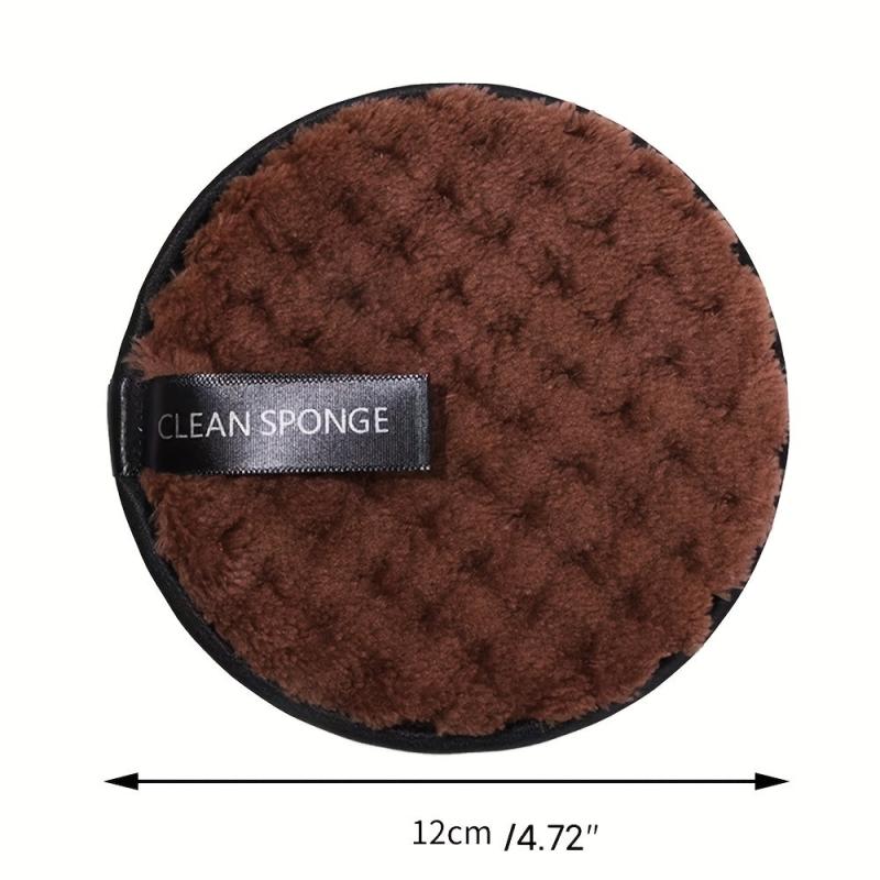 Microfiber Makeup Remover Puff Washable Cotton Pads Face Cleansing Towel