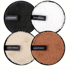 Microfiber Makeup Remover Puff Washable Cotton Pads Face Cleansing Towel