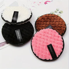 Microfiber Makeup Remover Puff Washable Cotton Pads Face Cleansing Towel