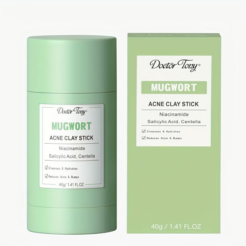 Wormwood Acne Mud Film Stick Clear Blackhead Exfoliating Pores Mask
