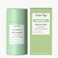 Wormwood Acne Mud Film Stick Clear Blackhead Exfoliating Pores Mask