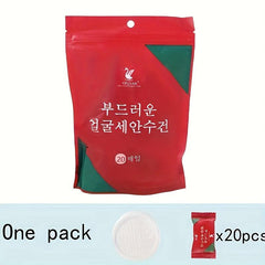 20pcs Disposable Compressed Towels Travel Portable 50 8 Cm Pack Absorbent