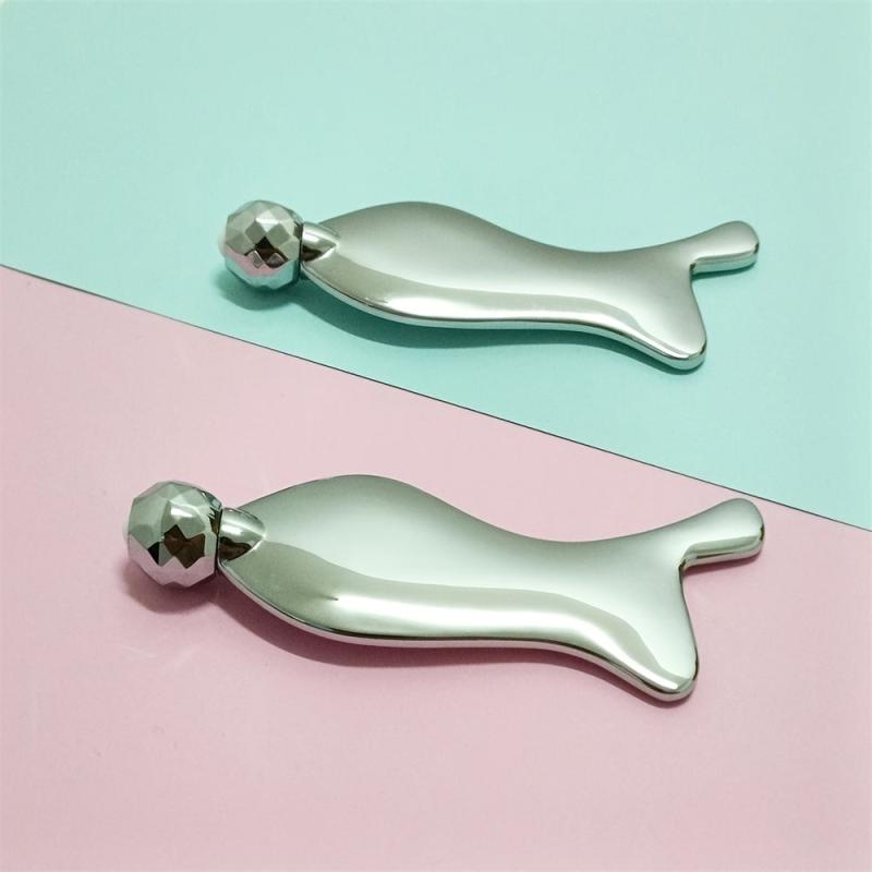 Mermaid Gua Sha Massage Tool for Face and Body Skin Care