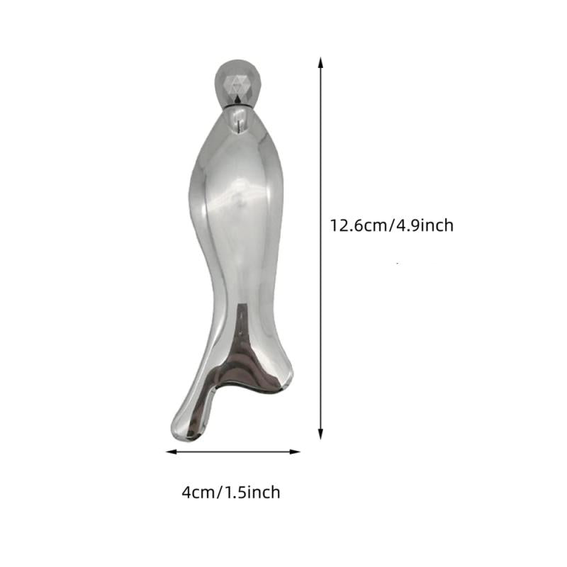 Mermaid Gua Sha Massage Tool for Face and Body Skin Care