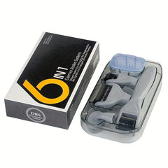 6 in 1 Derma Roller Kit for Face and Body Micro Needle with 5 Heads