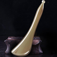 Natural Horn Gua Sha Board & Face Lift Stick Set