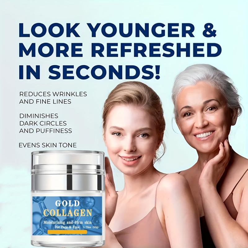 Retinol Collagen Face Cream Hydrates Firms Smoothes Wrinkles 1.76oz