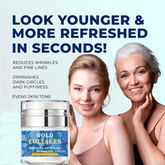 Retinol Collagen Face Cream Hydrates Firms Smoothes Wrinkles 1.76oz