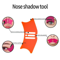 Silicone Nose Shadow Makeup Painting Highlight Assistant