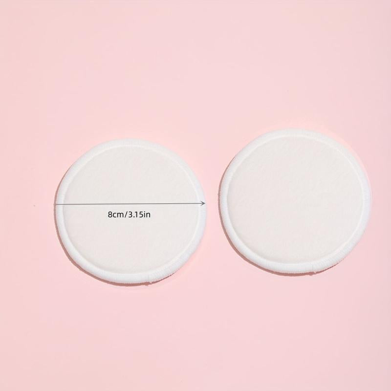 12pcs Reusable Makeup Remover Pads with Mesh Pouch