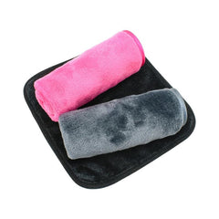 2 Pcs Makeup Remove Face Towels Reusable Makeup Remover Cloths