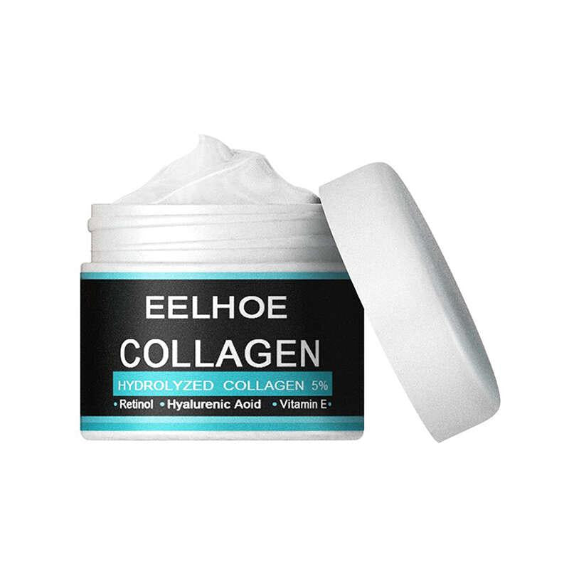 Collagen Wrinkle Cream with Hyaluronic Acid - Moisturizing Firming Whitening