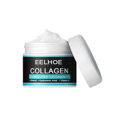 Collagen Wrinkle Cream with Hyaluronic Acid - Moisturizing Firming Whitening